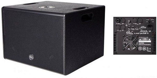 ALPHA AUDIO A-Amp Pro 12 Sub 12" активный сабвуфер с активным кроссовером,...