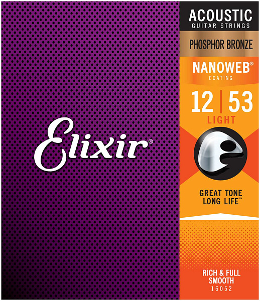 ELIXIR 16052 - Струны для акустической гитары