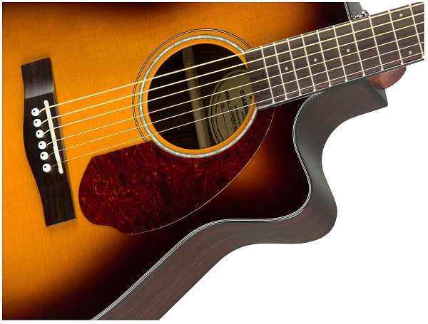 FENDER CC-140SCE Sunburst + Кейс - Гитара электроакустическая