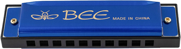 BEE DF10A-1 BLUE - Губная гармоника диатоническая