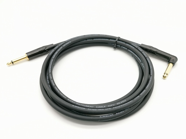 E19-JRS-J-0400-0 Кабель инструментальный Silent, прямой/угловой, 4м, ZZcable