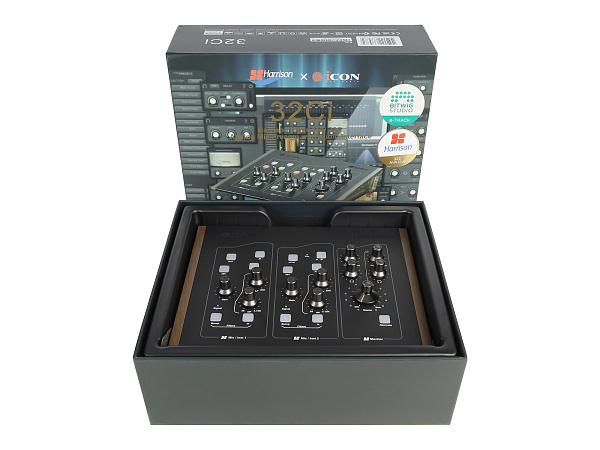 Аудиоинтерфейс USB [110313A3001] Icon [Harrison 32Ci] предусилитель микрофонный с USB аудио интерейсом, АЦП/ЦАП: 24 бит/192 кГц, 20-20000 Гц, 125 дБ, S/N: -125 дБ, 2xCombo XLR/TRS, 2x1/4" TRS/ 4x1/4" TRS, MIDI, ADAT Toslink, USB-C