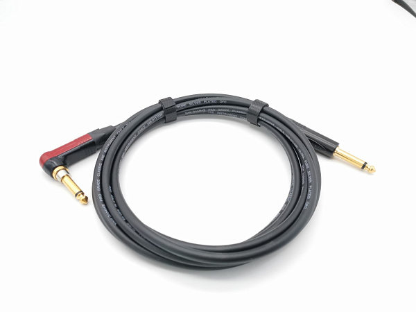 G65-JRS-J-0400-0 Кабель инструментальный, прямой/угловой Silent, 4м, ZZcable
