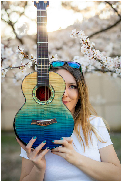 FLIGHT A10 FM Faded Blue - Укулеле тенор