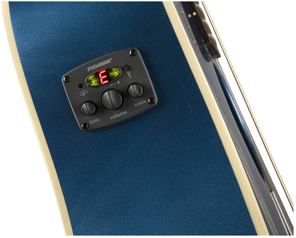 FENDER Redondo Player BLB Электроакустическая гитара, цвет синий