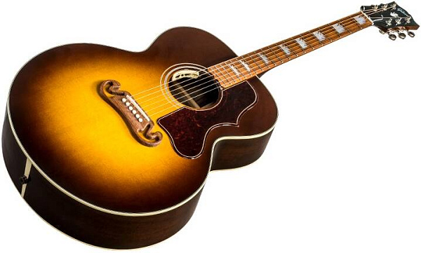 GIBSON 2018 SJ-200 Studio Walnut Burst - Гитара электроакустическая