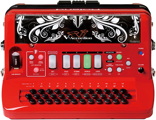 ROLAND FR-18D RD - Аккордеон