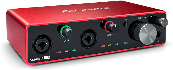 FOCUSRITE Scarlett 4i4 3rd Gen - Аудиоинтерфейс