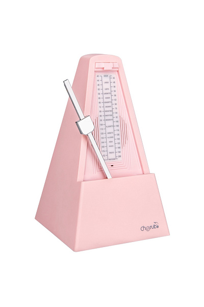 WSM-290P-PK Метроном механический/цифровой, розовый, Cherub