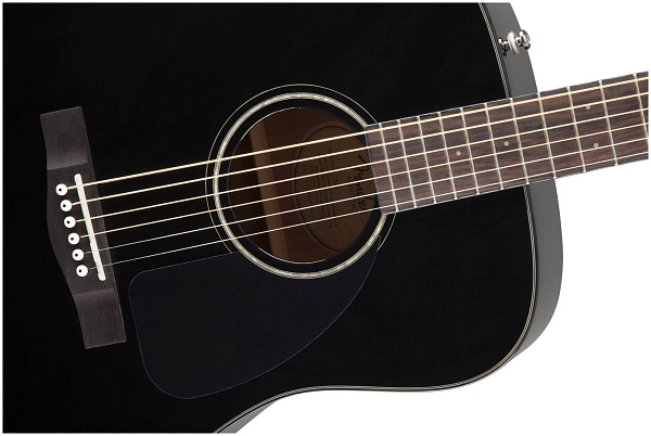 FENDER CD-60 DREAD V3 DS BLK - Гитара акустическая