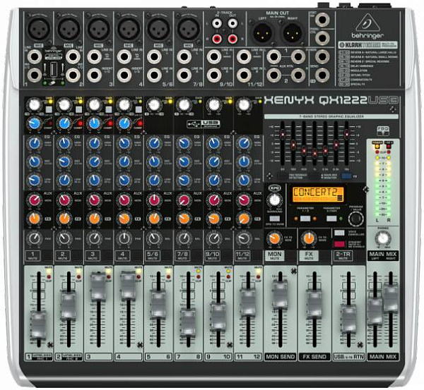 BEHRINGER XENYX QX1222USB - Микшерный пульт