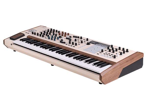 Синтезатор [551002] Arturia [PolyBrute 12] 12 голосная полифония, 61 клавиша, полифоническая клавиатура нового поколения с технологией MPE, 2x аналоговых VCO, 32-шаговый арпеджиатор, 64-шаговый секвенсор, 3D-контроллер Morphee