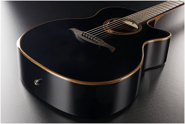 LAG T118ABCE BLK - Гитара электроакустическая шестиструнная