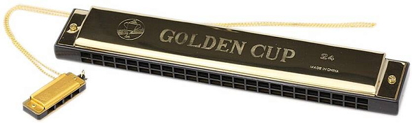 GOLDEN CUP JH024A-5 - Губная гармоника тремоло