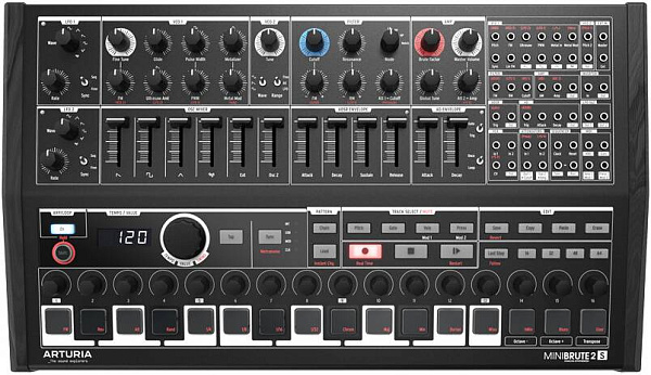 ARTURIA MiniBrute 2S Noir - синтезатор, лимитированная серия MiniBrute...