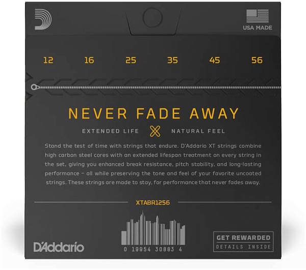 D'ADDARIO XTABR1256 - Струны для акустической гитары