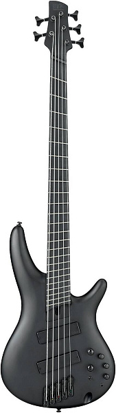 IBANEZ SRMS625EX-BKF бас-гитара, 5 струн, мультимензурная, цвет - чёрный