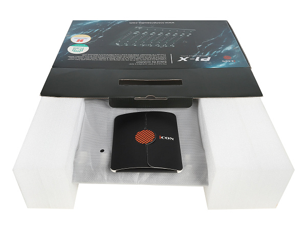 MIDI контроллер [110205A2023] Icon [P1-X] USB MIDI DAW контроллер, модуль расширения для P1-M до 16, 32 и 64 каналов, ARM-чип Cortex-M7 500 МГц, 8 сенсорных фейдеров, 8 двухфункциональных энкодеров, LED-индикаторы, кнопки с подсветкой для управления кана