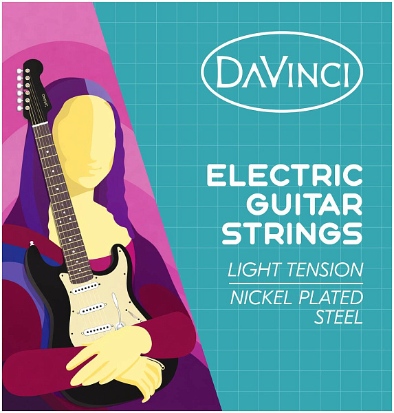 DAVINCI DST-100 BK - Электрогитара в наборе