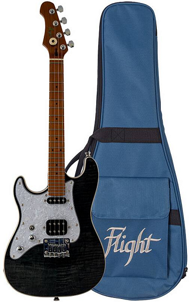 FLIGHT Pathfinder Tenor TBK LH - Электроукулеле тенор для левшей