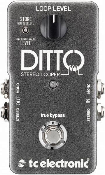TC ELECTRONIC DITTO STEREO LOOPER - Педаль эффектов
