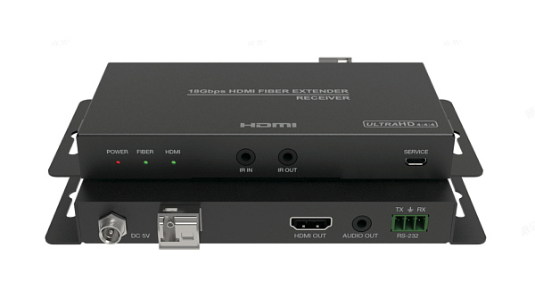 Приемник оптоволоконный 4K60 HDMI DB-TRN-OPT-U4KHDMI-DS-RX