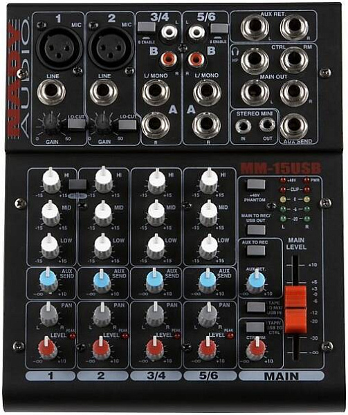 NADY MM-15USB - Микшерный пульт