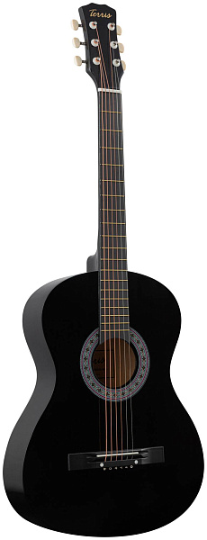 TERRIS TF-3805A BK - Гитара акустическая шестиструнная