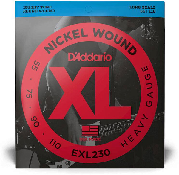 D'ADDARIO EXL230 - Струны для бас-гитары