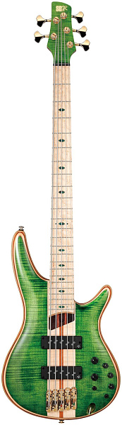IBANEZ SR5FMDX-EGL электрическая бас-гитара, 5 струн, корпус - ясень с...