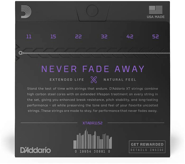 D'ADDARIO XTABR1152 - Струны для акустической гитары