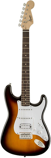 FENDER SQUIER BULLET STRAT TREMOLO HSS RW Brown Sunburst - Электрогитара