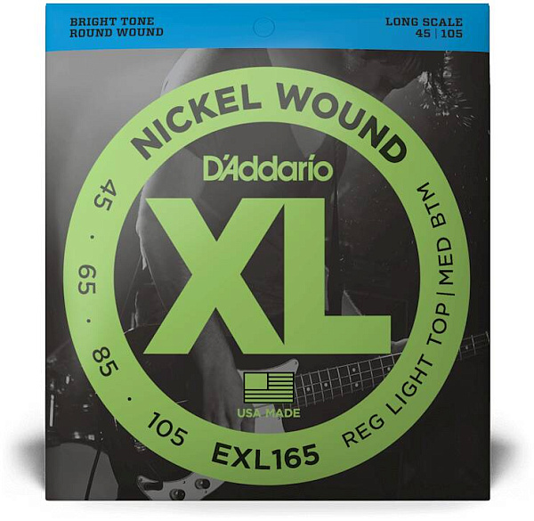 D'ADDARIO EXL165 - Струны для бас-гитары