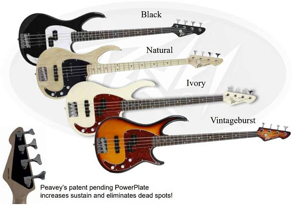 PEAVEY Milestone BLK - Бас-гитара 4 струны