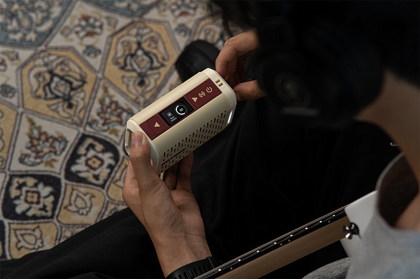 Моделирующий мини усилитель Hotone [Pulze Mini WH] с Bluetooth, цвет белый
