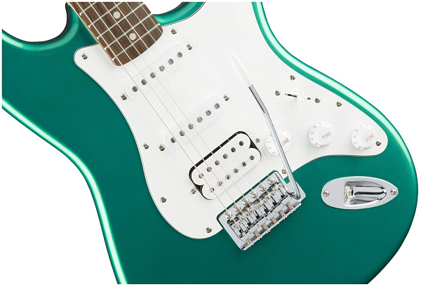 FENDER SQUIER AFFINITY STRATOCASTER HSS RW Race Green - Электрогитара