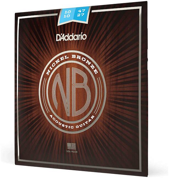 D'ADDARIO NB1047-12 - Струны для акустической 12-струнной гитары