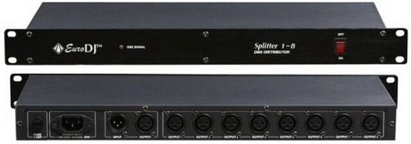 EURO DJ Splitter 1-8 - Сплиттер DMX