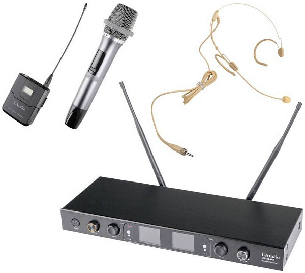 LAUDIO LS-Q3-MH Радиосистема с ручным и головным передатчиком, LAudio
