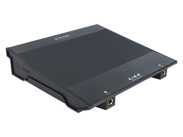 Аудиоинтерфейс [110313A2007] Icon [U44] АЦП/ЦАП 24 бит/192 кГц, ARM-M7/500MHz процессор, 7" TFT дисплей, АЧХ 20-20000 Гц, 2x Combo XLR/TRS входа, 2x 1/4" TRS входа, 2x 1/4" TRS выхода, 2x 1/4" TRS выхода для наушников, USB-C 2.0, USB-C UNI OTG