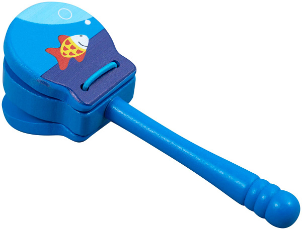 BEE DF301 Blue - Кастаньеты на ручке