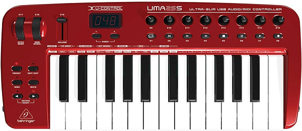 BEHRINGER UMA 25S U-CONTROL - MIDI-клавиатура