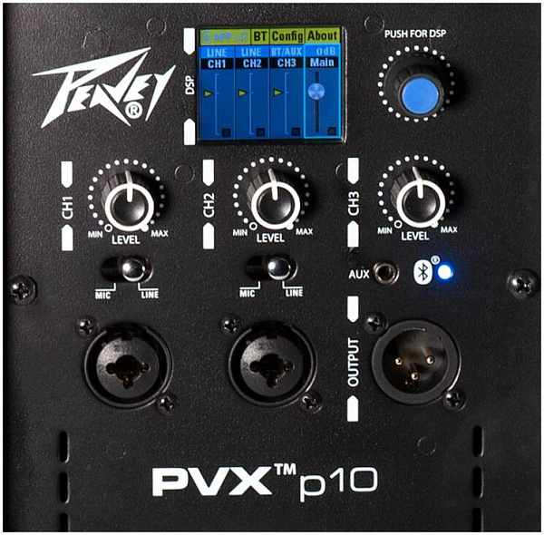 PEAVEY PVXp 10 Bluetooth , 520 W активная акустика, прем класса - Акустическая система