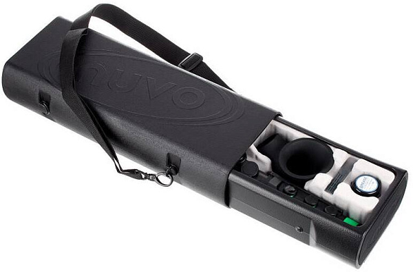 NUVO jSax (Black/Green) саксофон, строй С (до), материал - АБС-пластик,...