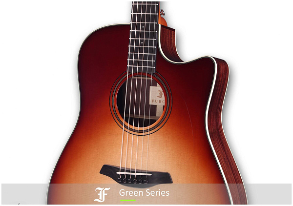 FURCH MC Green SB Dc-SR SPE + Кейс - Гитара электроакустическая шестиструнная