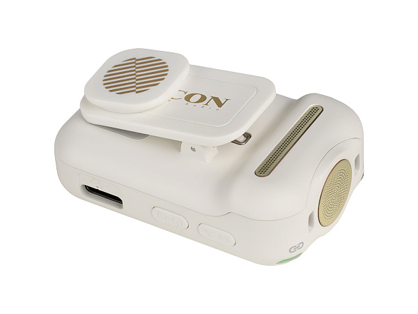 Радиосистема микрофонная Icon [AirMic Pro White] передатчик с микрофоном/приемник: 2/1, всенаправленный, 2.4 ГГц, дистанция: 250 м, время работы приемника/передатчика: 8/8 ч, цвет: белый