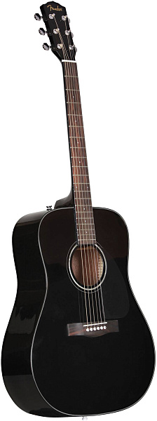 FENDER CD-60 DREAD V3 DS BLK - Гитара акустическая