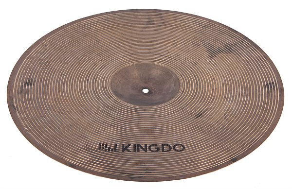 Тарелка крэш 19" [19" COLLECTION EXTREME CRASH] KINGDO [19" COLLECTION EXTREME CRASH] сплав B20, ручная работа, с отверстиями, поверхность натуральная с проточкой