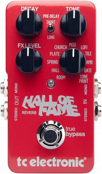 TC ELECTRONIC Hall of Fame Reverb TonePrint - Педаль эффектов