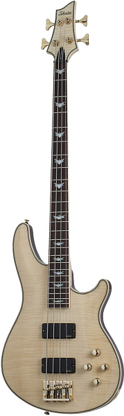 Бас-гитара SCHECTER [OMEN EXTREME-4 GNAT]  4-струнная, корпус: красное дерево, топ: стеганый клен, гриф: клен, накладка: палисандр, 24 лада, цвет Gloss Natural (GNAT)